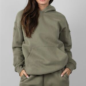 Moss Green Travel Essentials Hoodie